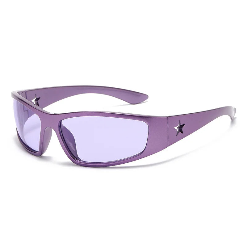 Y2k Star Sunglasses-streetwear-techwear