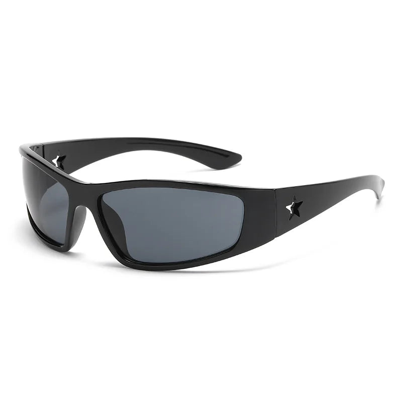 Y2k Star Sunglasses-streetwear-techwear