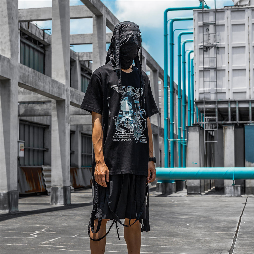 CROXX OFFICIAL Cyber Punk T-Shirt-streetwear-techwear