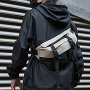 FOURMAN Large Buckele Strap Cross Body Bag-streetwear-techwear