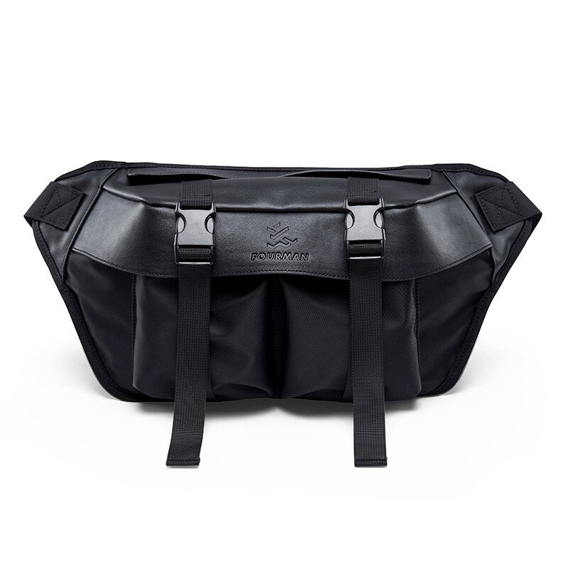 FOURMAN Large Buckele Strap Cross Body Bag-streetwear-techwear