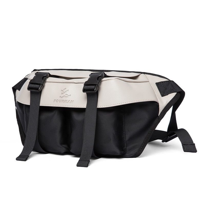 FOURMAN Large Buckele Strap Cross Body Bag-streetwear-techwear