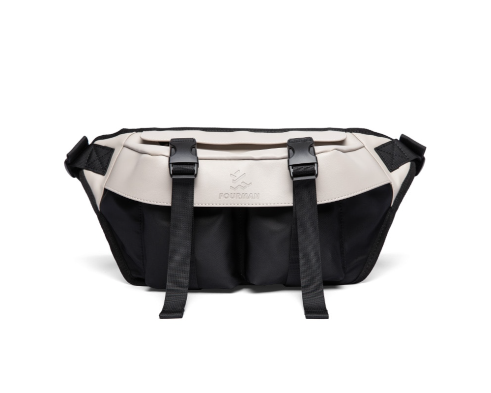 FOURMAN Large Buckele Strap Cross Body Bag-streetwear-techwear