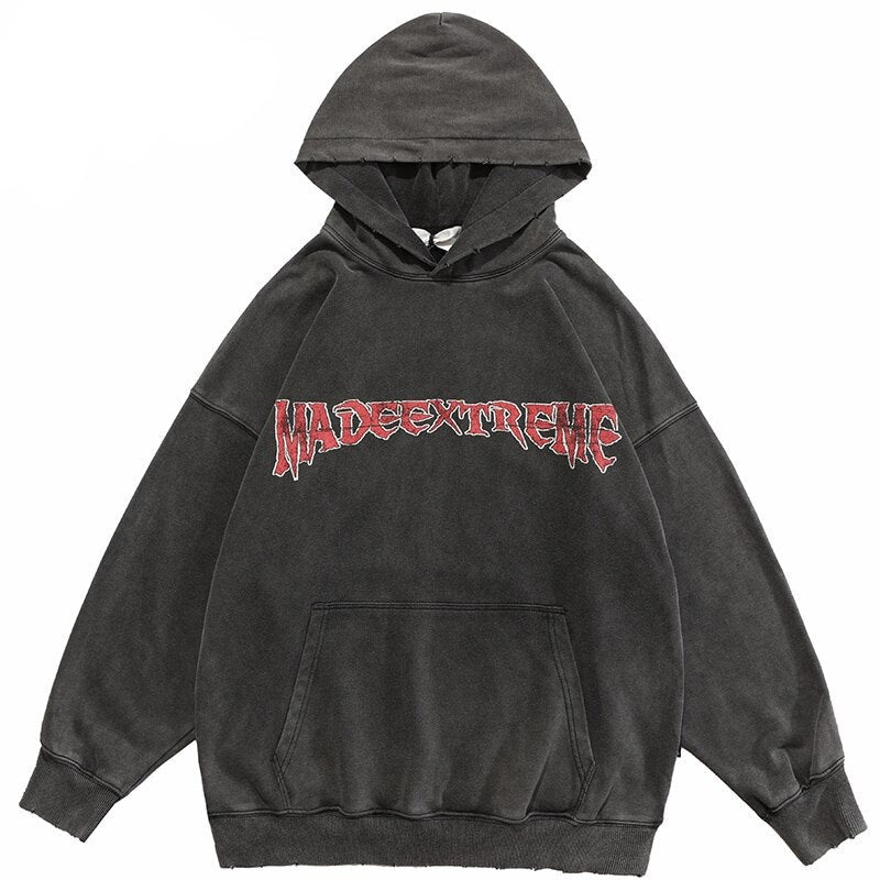 MADE EXTREME 'Redemption' Washed Hoodie-streetwear-techwear