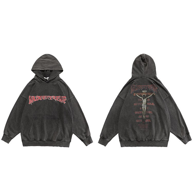 MADE EXTREME 'Redemption' Washed Hoodie-streetwear-techwear