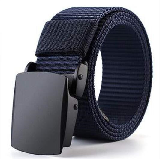 Premium Nylon Webbing Belt with Metal Buckle-streetwear-techwear