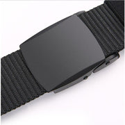 Premium Nylon Webbing Belt with Metal Buckle-streetwear-techwear