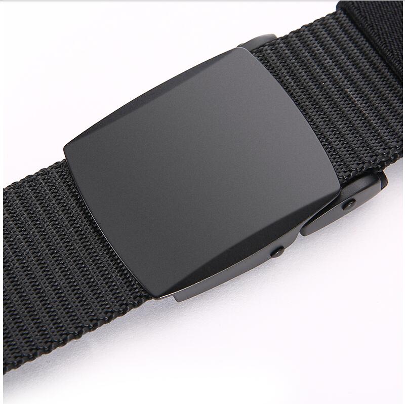 Premium Nylon Webbing Belt with Metal Buckle-streetwear-techwear
