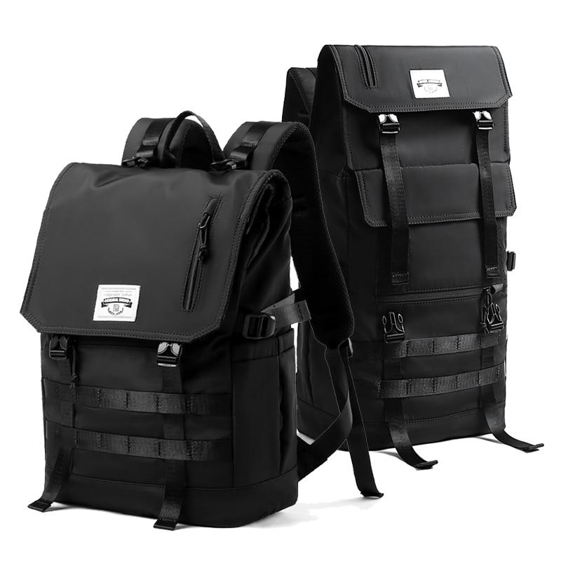 Roll Top Utility Strap Backpack-streetwear-techwear