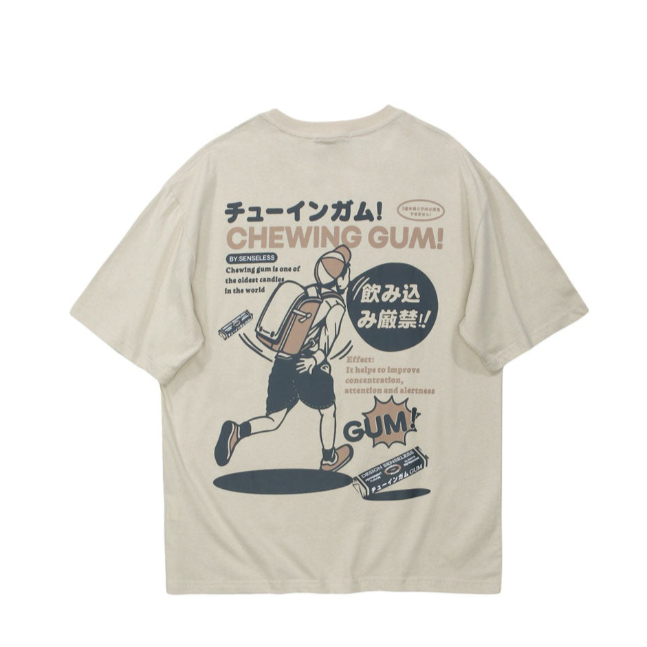 Vintage Japanese Poster T Shirt Streetwear at Before the High Street