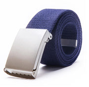 Webbing Belt with Metal Buckle-streetwear-techwear