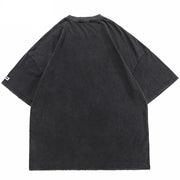 BLACK AIR 'Destruction' Washed Cotton Oversize T-Shirt-streetwear-techwear