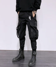 H Oversized Pocket Cargo Pants-streetwear-techwear