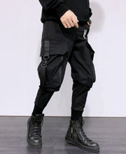 H Oversized Pocket Cargo Pants-streetwear-techwear