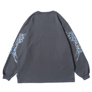 'Made Extreme' Metal Graphic Long Sleeve T-Shirt-streetwear-techwear-street-style-mens-womens-fashion