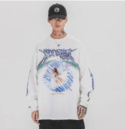 'Made Extreme' Metal Graphic Long Sleeve T-Shirt-streetwear-techwear-street-style-mens-womens-fashion