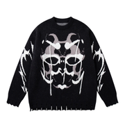 Rorschach Knit Sweater-streetwear-techwear