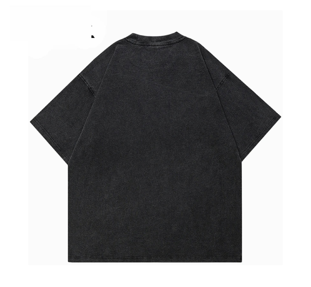 Inverted Realm Acid Wash T-Shirt-streetwear-techwear