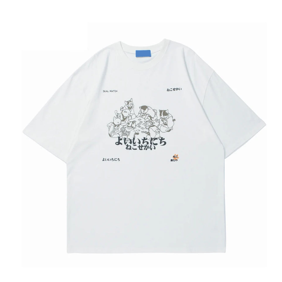 'Lucky Cats' Graphic Tee