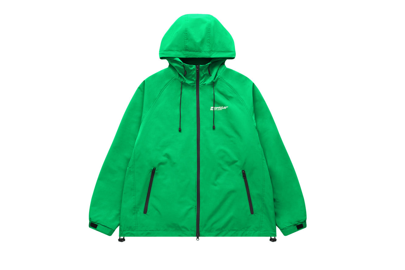 Zip Up Water Repellent Hooded Jacket-streetwear-techwear