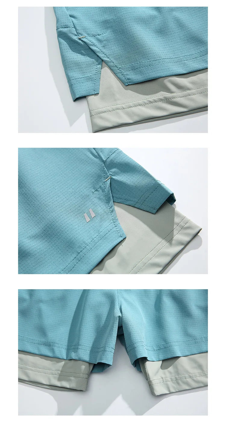 2 in 1 Airflow Run Shorts-streetwear-techwear