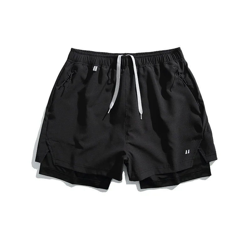 2 in 1 Airflow Run Shorts-streetwear-techwear