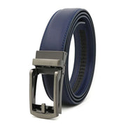 3.5cm Genuine Leather Automatic Buckle Belt-streetwear-techwear