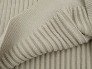 90's Style Mixed Gauge Rib Knit Sweater-streetwear-techwear