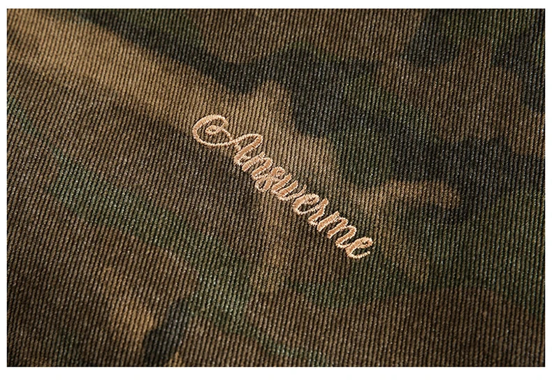 ANSWER ME Vintage Look Camo Workwear Jacket-streetwear-techwear