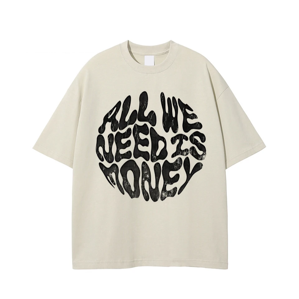 'All we Need is Money' Graphic T-Shirt