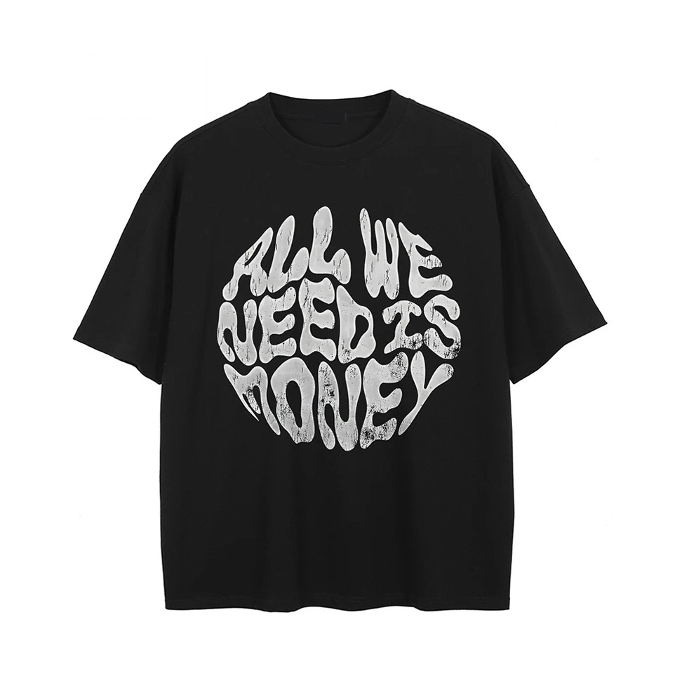 'All we Need is Money' Graphic T-Shirt