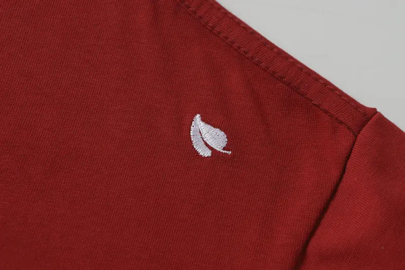 Apple Applique Stitch T-Shirt-streetwear-techwear