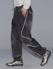 BLACK ARMADA Reflective Flow Track Pants-streetwear-techwear