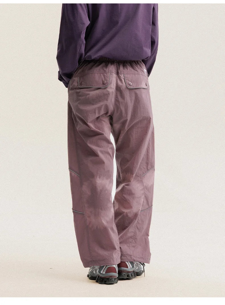 Translucent Track Pants Reflective Flow Track Pants | Tech Wide Leg Trousers | Before the High ...