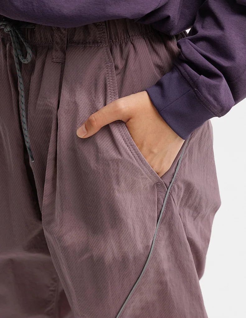 BLACK ARMADA Reflective Flow Track Pants-streetwear-techwear