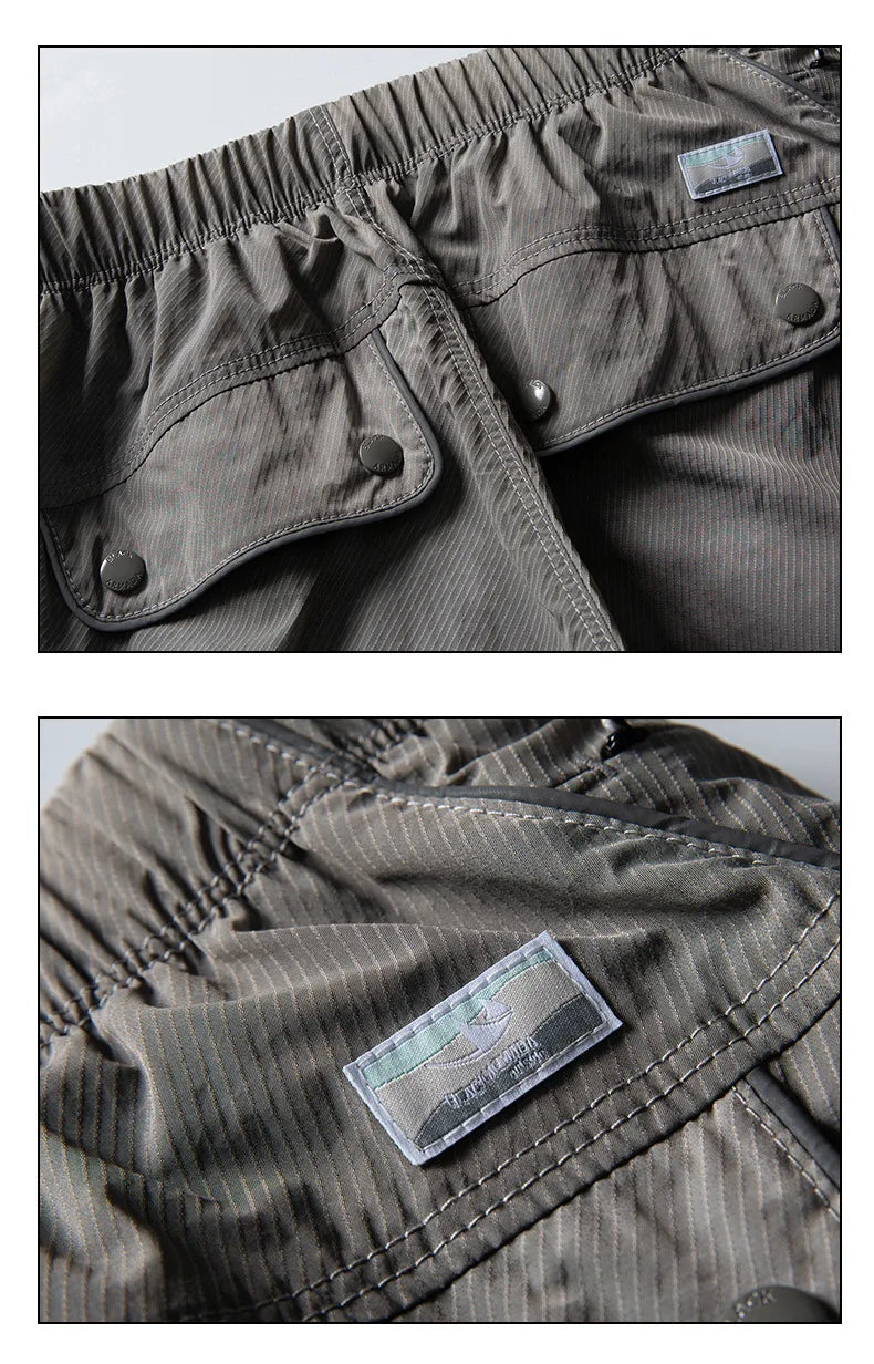 BLACK ARMADA Reflective Flow Track Pants-streetwear-techwear