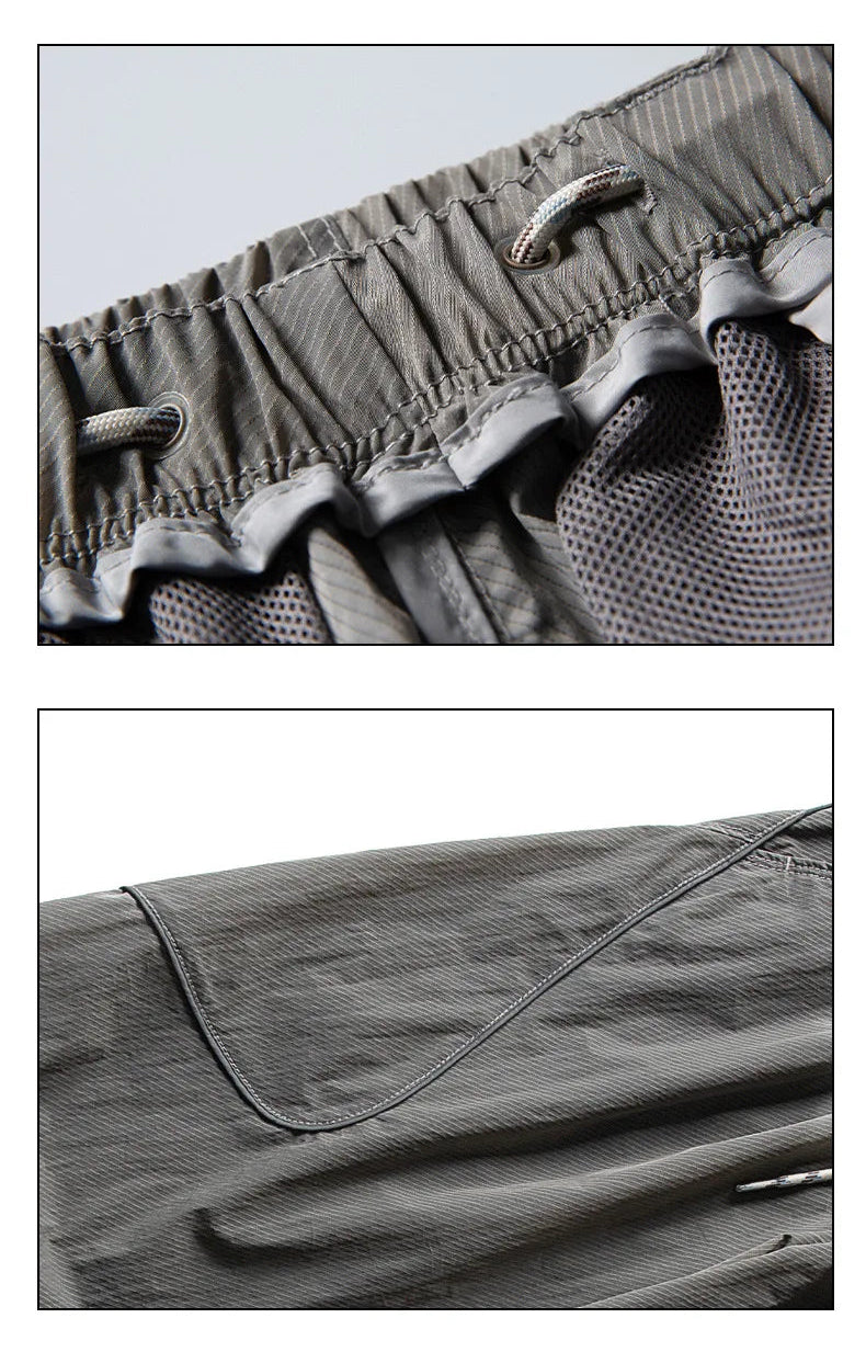 BLACK ARMADA Reflective Flow Track Pants-streetwear-techwear