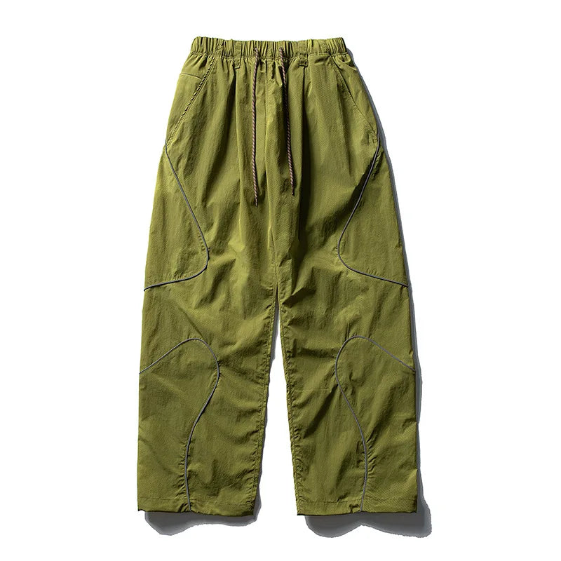 BLACK ARMADA Reflective Flow Track Pants-streetwear-techwear