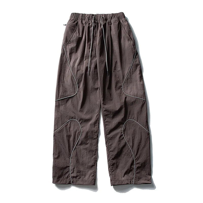 BLACK ARMADA Reflective Flow Track Pants-streetwear-techwear