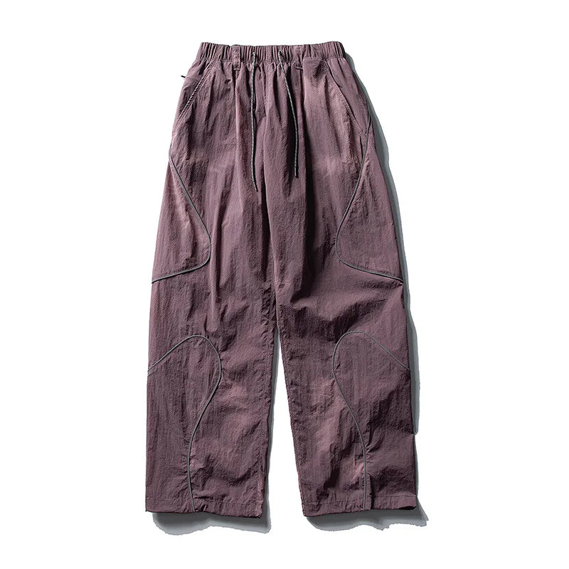 BLACK ARMADA Reflective Flow Track Pants-streetwear-techwear