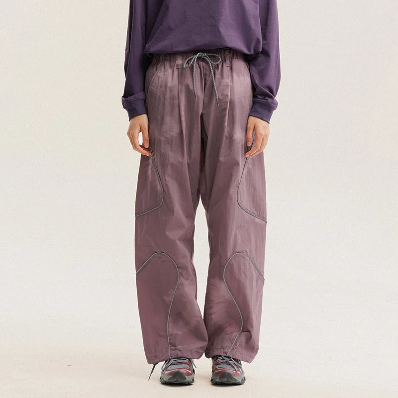 BLACK ARMADA Reflective Flow Track Pants-streetwear-techwear