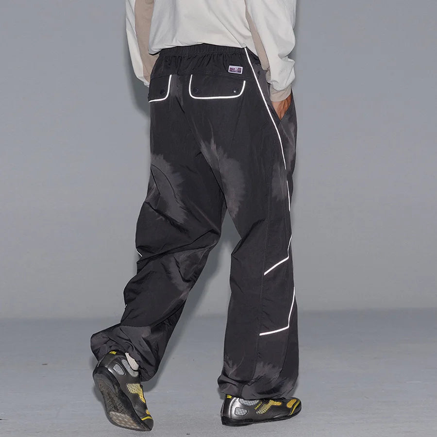 BLACK ARMADA Reflective Flow Track Pants-streetwear-techwear