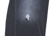 BLACKWASH Barrel Leg Wavy Seam Jeans-streetwear-techwear