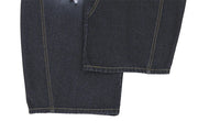 BLACKWASH Barrel Leg Wavy Seam Jeans-streetwear-techwear