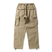 BREAD & DENIM Washed Twill Military Pants-streetwear-techwear