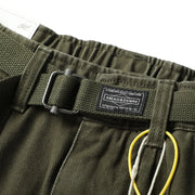 BREAD & DENIM Washed Twill Military Pants-streetwear-techwear