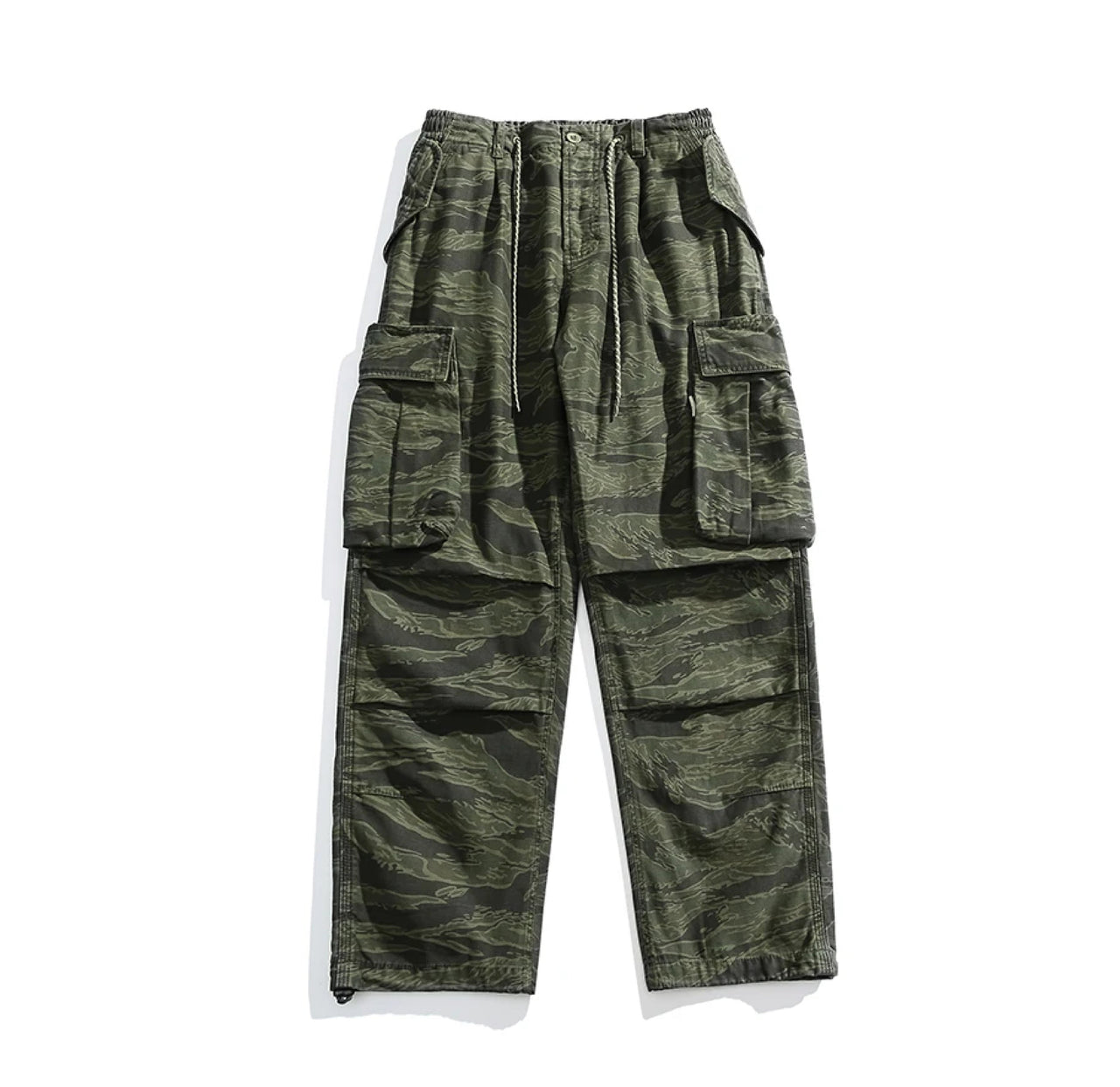 Baggy Camo Cargo Pants-streetwear-techwear