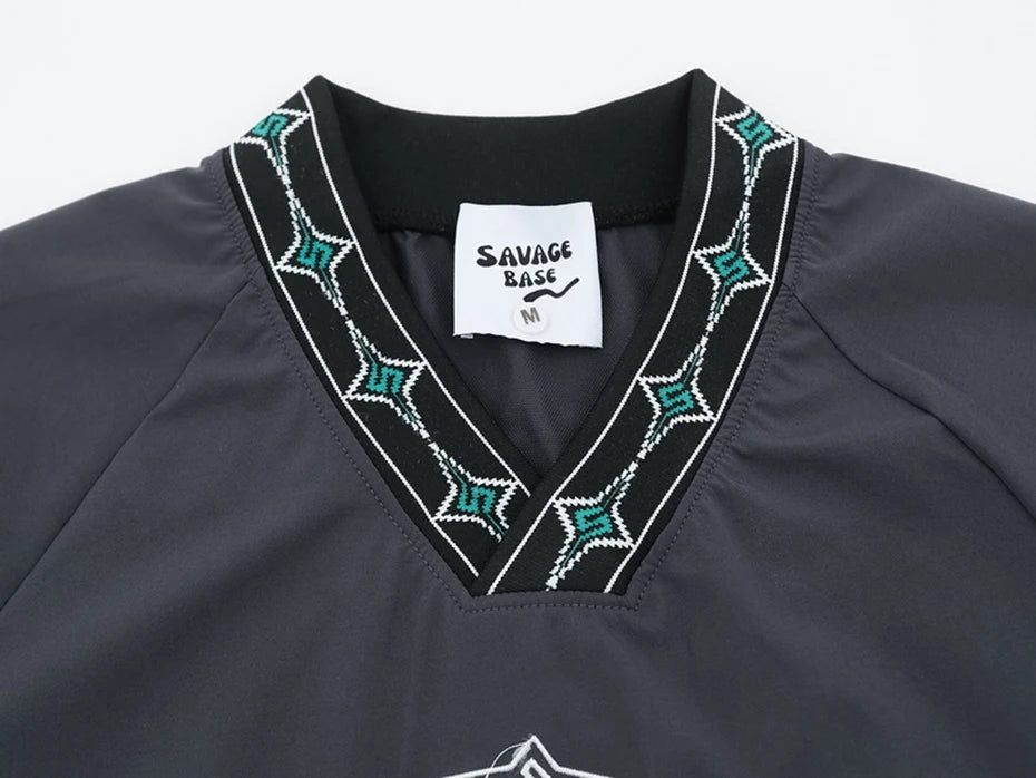 'Behave' 90's Style Sports Jersey-streetwear-techwear