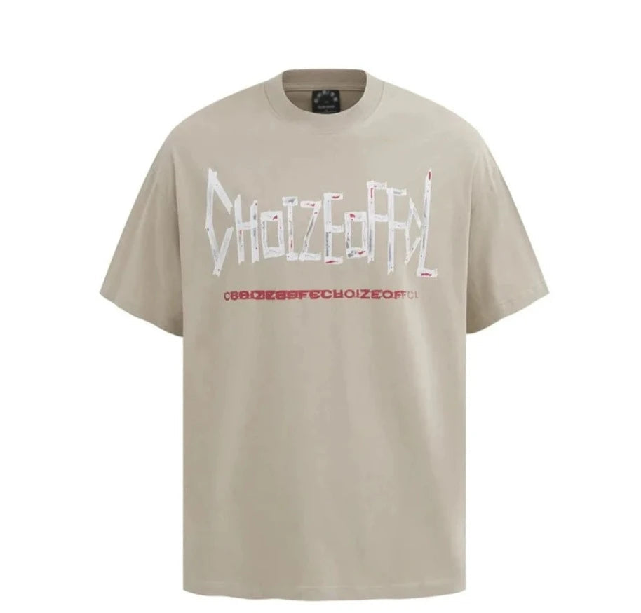 CHOIZE Logo Repeat T-Shirt-streetwear-techwear