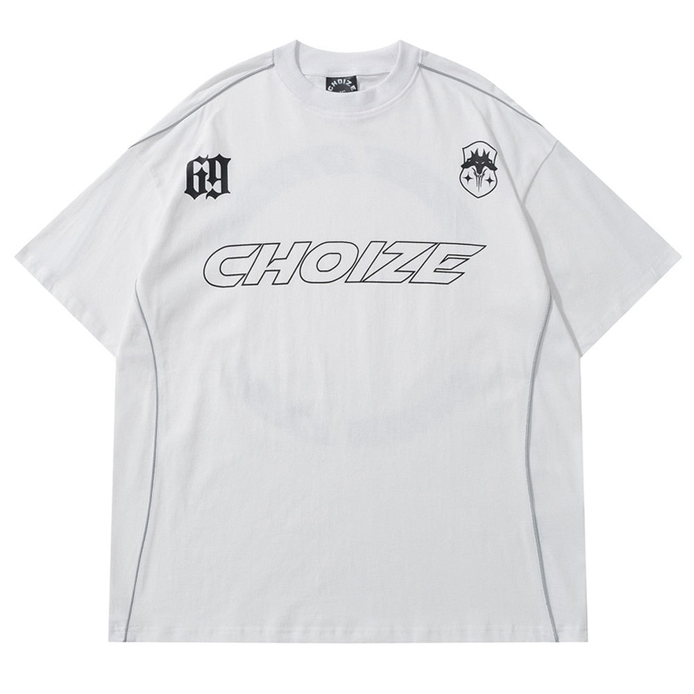 CHOIZE Sports Jersey Style T-Shirt-streetwear-techwear